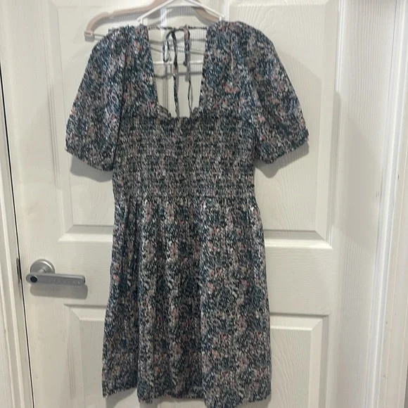 Michael Stars Floral Smocked Dress - Picture 4 of 4